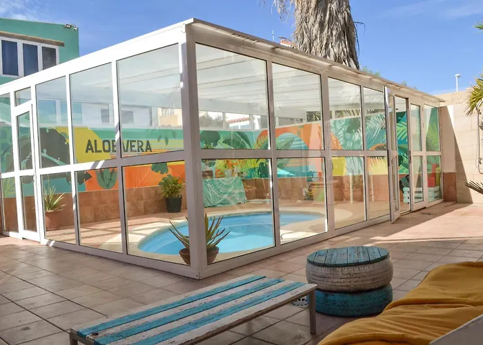 Hostal Aloe Vera Shared House El Médano