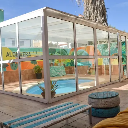 호스텔 Aloe Vera Shared House 엘메다노